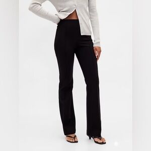 NWT! GAP Black High Rise Double Knit Boot Pants